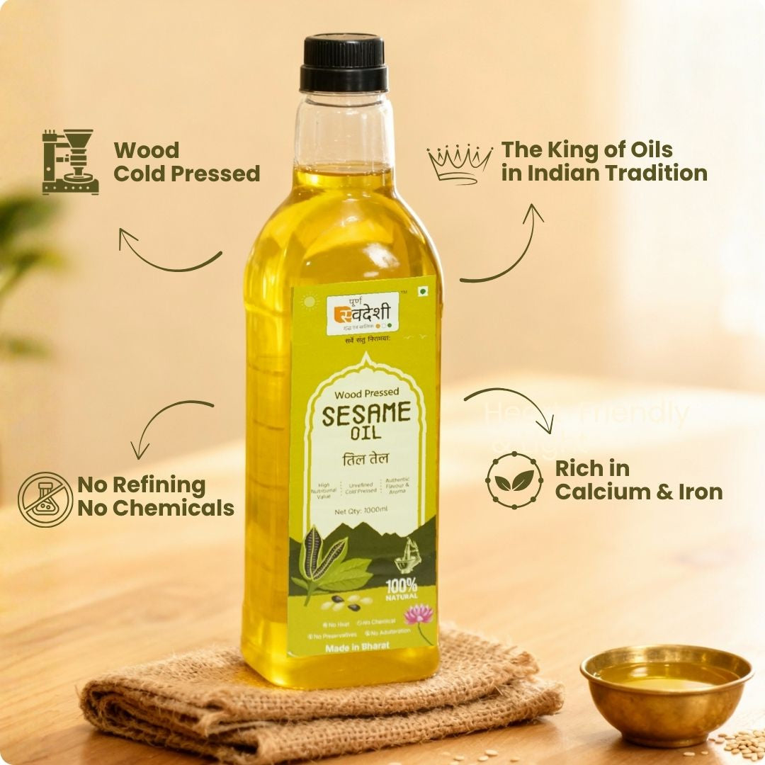 Sesame Oil | Woodpressed