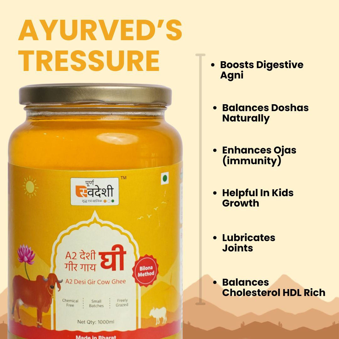 A2 Desi Gir Cow Ghee